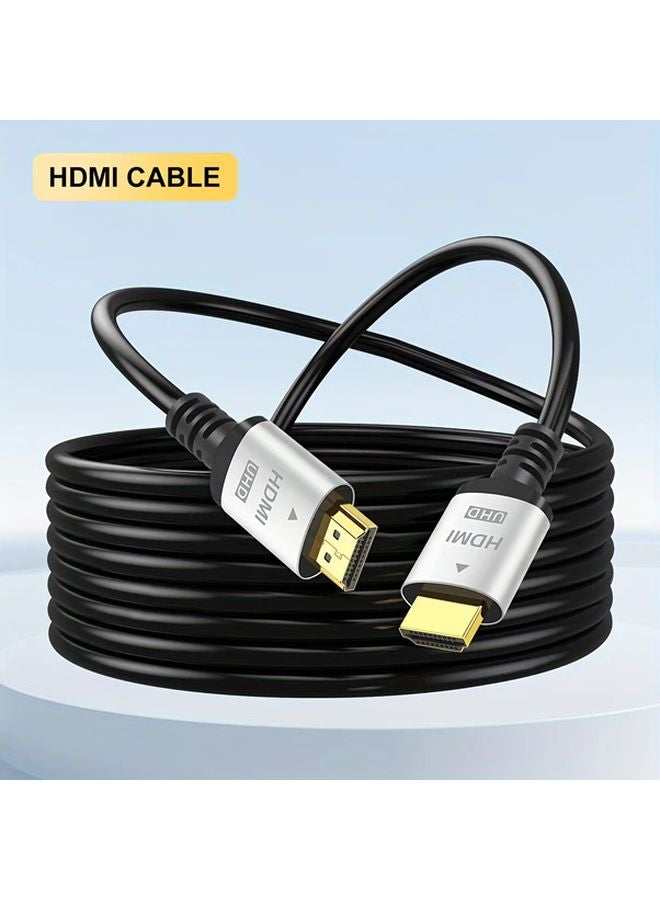 Gold Plated HDTV Cable 50ft Grey High Speed 4K 60Hz HDR Ethernet ARC - Image 3